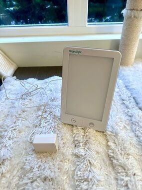 HappyLight 10,000 Lux Lamp 9 x 5.6 Inch